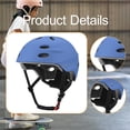 thumbnail image 5 of Casco para niños, ajustable, para monopatín, bicicleta, motociclista, multicolor Azul, 5 of 5
