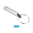 thumbnail image 3 of Uxcell Safety Whistle, Aluminum Outdoor Survival Whistle for Hiking, Silver, 3 of 5
