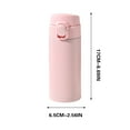 thumbnail image 2 of NSESSHome Portable and Stylish 320ml Stainless Steel Insulated Water Bottle with Ergonomic Handle, Bounce Cover and 12 Hour Temperature Control for Men and Women, 2 of 6