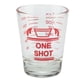 thumbnail image 2 of Vaso medidor de vidrio transparente en miniatura de 45 ml con escala roja, herramienta esencial para cócteles del barman, 2 of 8