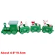 thumbnail image 3 of Wooden Train Christmas Ornaments Santa Cake Decoration Merry Christmas Navidad New Year Party Table Decoration Kids Gifts Toys, 3 of 5