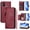 YB04, variant on Zipper Wallet Phone Case for TECNO SPARK 6 GO/SPARK GO 2020/SPARK GO 2021,PU Leather Flip Cover with 7 Card Slots,Magnetic Closure, Wrist Strap Case.C04
