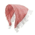 thumbnail image 2 of MERIGLARE Foulard Triangle Bandeau Confortable Foulard pour Cheveux pour Décoration de Festival Femmes Rouge, 2 of 9