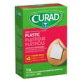 thumbnail image 1 of CURAD Plastic Adhesive Bandages,Natural,No - BANDAGE,ADHESIVE,PLASTIC,SPOT,7/8",ST,LF, 1 of 1