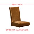thumbnail image 2 of Elastic Dining Chair Cover Multicolor Wear-resistant  the Simple Style Recliner Slipcovers Home Supplies, 2 of 6
