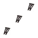 thumbnail image 5 of Ounissouiy Letras de Metal para casa, placa de puerta decorativa de hierro fácil de instalar, duradera y resistente al óxido, B17--W Type1 NO1, 5 of 6