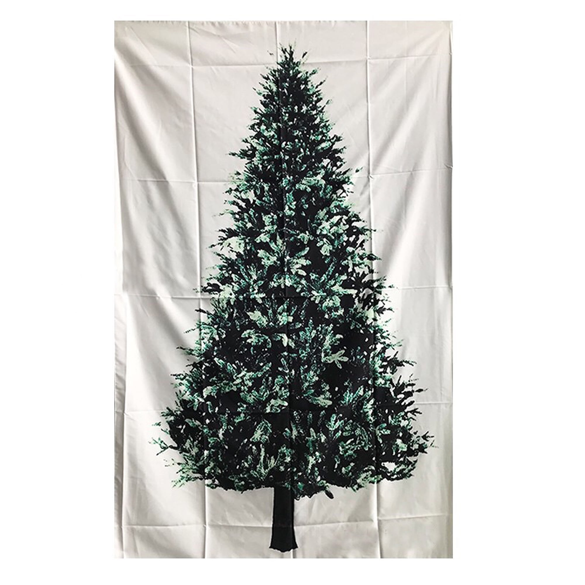 Sunisery Large Wall Hanging Christmas Tree Tapestry Ornament Festival Home Decor Walmart Com