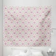 thumbnail image 1 of Boho Tapestry, Motifs with Flowers Butterflies and Leaves Timeless Middle Eastern Design, Fabric Wall Hanging Decor for Bedroom Living Room Dorm, 5 Sizes, Multicolor, by Ambesonne, 1 of 1