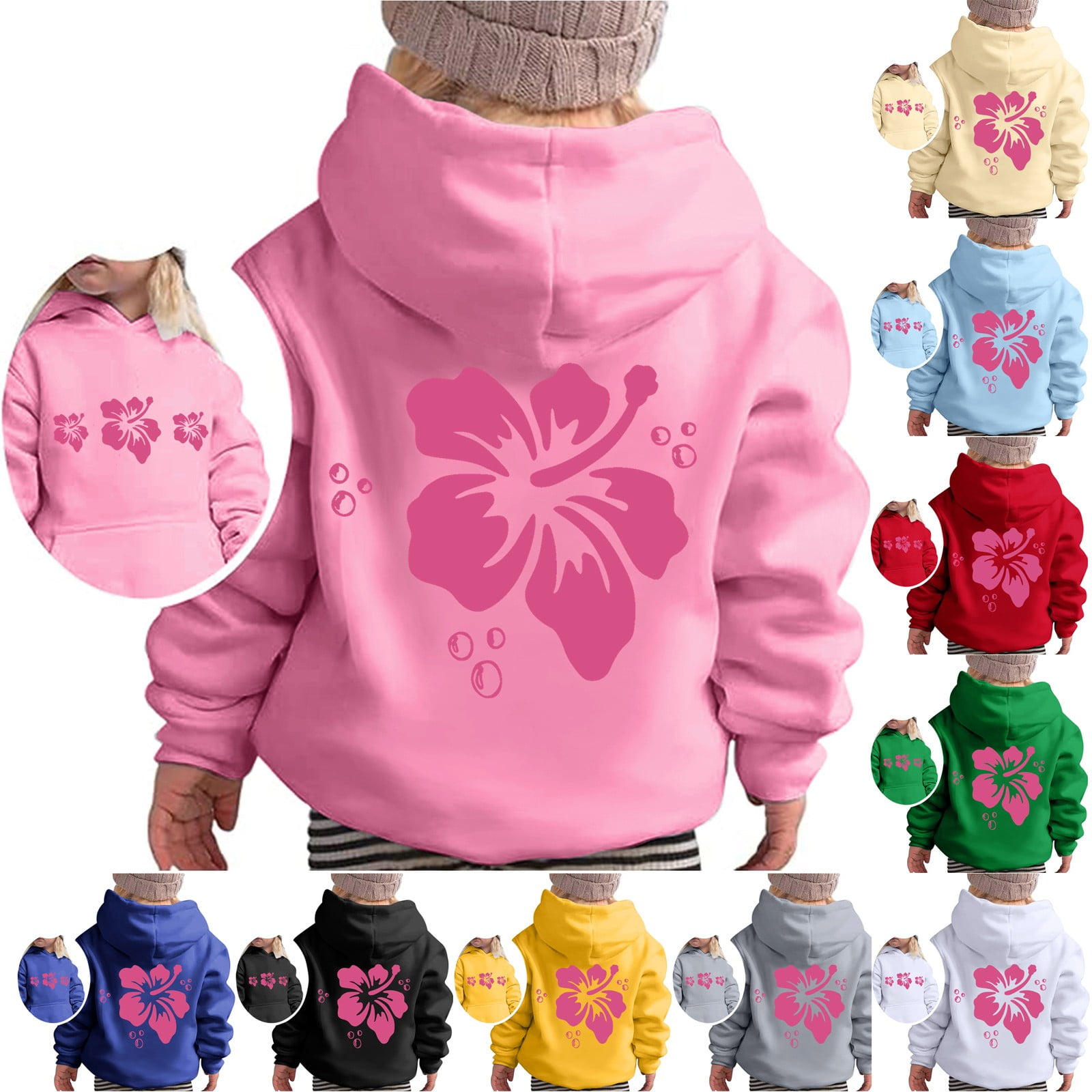 楽天 送料無料にならない Kids Preppy Hoodie Ppp SKSloeg Girls Kids Sleeve Long Girls