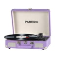 thumbnail image 1 of Tourne-disque 3 Vitesses Valise Portable avec Batterie Intégrée Bluetooth aux in RCA Line Out, 1 of 7