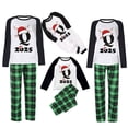 thumbnail image 4 of Family Christmas Pajamas Matching Sets Fashion Sets Couples Matching Holiday Sleepwear, 4 of 6