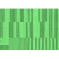 thumbnail image 1 of Ahgly Company Indoor Rectangle Abstract Emerald Green Modern Area Rugs, 3' x 5', 1 of 4