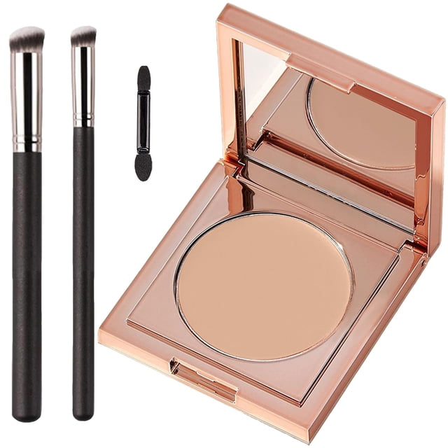 Corrector para debajo de los ojos TIRDET Colored Clay CC con 3 cepillos