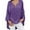 ZAPurple5, variant on MIXUE Boho Tops For Women Summer Solid Color V Neck Flutter Sleeve Loose Casual Pullover Shirts For Women Tee Shirts Daily-Wear,Blue,XXL