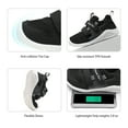thumbnail image 2 of DREAM PAIRS Toddler Boys Girls Comfort Sneakers Lightweight Tennis Walking Shoes SDFS212K BLACK Size 7, 2 of 5