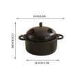 thumbnail image 6 of Kieccall Ramen Bowl Set Bamboo Fiber Microwave Safe Bowls for Home Kitchen Dining with 6-Piece 40.58 fl oz Set, 6 of 7
