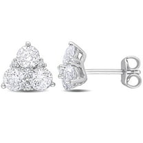 Everly Women's Created Sapphire Sterling Silver Earrings