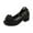 Black |#5, variant on Little Girls Mary Jane Shoes Low Heel Princess Flower Wedding Party Dress Pump Sandals Shoes for Kids (30,Pink)