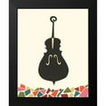 thumbnail image 2 of Moore, Regina 15x18 Black Modern Framed Museum Art Print Titled - Cut Paper Instruments I, 2 of 5