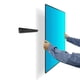 thumbnail image 1 of Soporte de pared para TV sin pernos, colgador para TV sin pernos para paneles de yeso, sin daños, sin taladro, sin tornillos, soporte de barra de fácil instalación para pantalla plana, se adapta a tel, 1 of 5