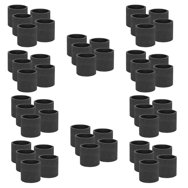 Juego de 50 paquetes de filtro de espuma 90585 Vf2001, adecuado para la mayoría de aspiradoras de taller y aspiradoras Genie Shop Cl Hy