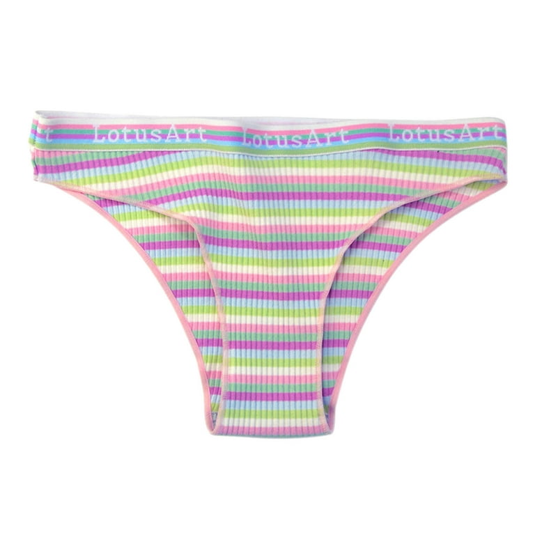 adviicd Sex​ Lingerie Teen Girls Underwear Cotton Soft Panties for Teens  Briefs Pink X-Large 