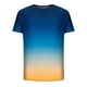 thumbnail image 3 of Mens Casual Pantalones Cortos Raya Impresión Suéter Fitness Deportes Camiseta, Poliéster Cuello Redondo Blusa para Al Aire Libre, Diario Y Primavera Verano Desgaste, 3 of 5