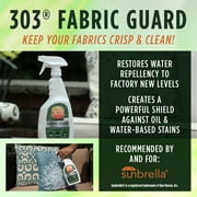 303 Fabric Guard - Restores Water and Stain Repellency To Factory New Levels, Simple and Easy To Use, Manufacturer Recommended, Safe For All Fabrics, 1 Gallon (30607)