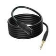 thumbnail image 3 of TS 1/4 6.35 Cable de audio de audio macho a xlr , 5m, 3 of 8
