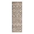 thumbnail image 2 of Unique Loom Hermitage Collection Area Rug - Loggias (2' x 6' Runner Chocolate Brown/Black), 2 of 6