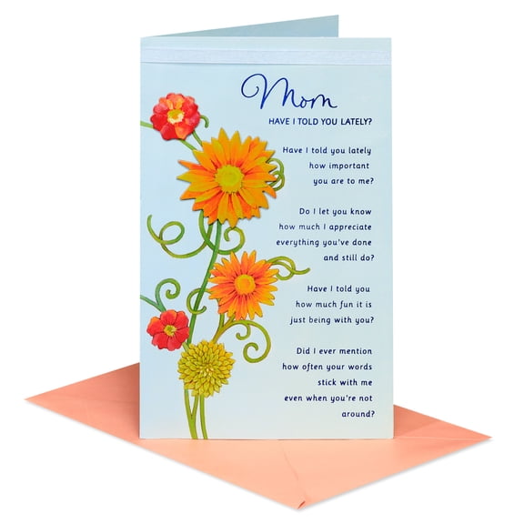 American Greetings Birthday Card for Mother (Bright Botanicals)