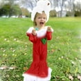 thumbnail image 6 of Baby Bodysuit Extender Kids Girls Toddler Christmas Long Sleeve Love Romper Flared Jumpsuit Red, 5-6 Years, 6 of 6