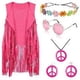 thumbnail image 2 of Set de disfraces hippie FunMular para mujer de los años 60 y, 2 of 3