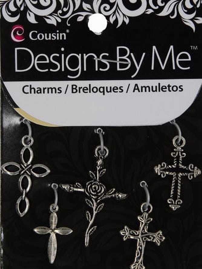 DIY Mixed Silver Cross Charms