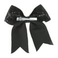 thumbnail image 5 of Unique Bargains 1 Pc Duckbill Clip Halloween Bow Double-layer Hair Clip for Women Black, 5 of 5