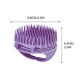 thumbnail image 3 of Fiudx Cepillo para Champú, Peine de Silicona Exfoliante para El Cuero Cabelludo, Masajeador Suave para La Ducha, Estimula La Circulación, Rutina de Cuidado Capilar, Uso Diario para Todo Tipo de Cabel, 3 of 6