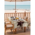 thumbnail image 2 of Outdoor Tablecloth with Umbrella Hole for Patio/Picnic/Party/Camping, Western Star Brown Waterproof Table Cloth Rectangle Table Cover Washable, Farmhouse Berry Botanical Vintage (60"x 102"), 2 of 9