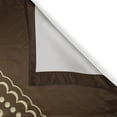 thumbnail image 3 of Ambesonne Chocolate Kitchen Curtains, Romantic Heart Pattern, 55"x39", Brown Beige, 3 of 3