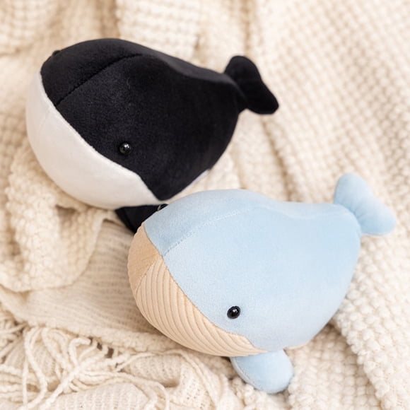 wycnly Toys Cute Oceans Whales Orcas Plushs Toy Humpback Whales Doll Children's Comforting Cloth Doll Birthday Gift Toy Clearance