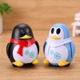 thumbnail image 2 of Mini Juguete Robot Pingüino Inductivo Ouhgnoh con Luces LED, 2 of 6