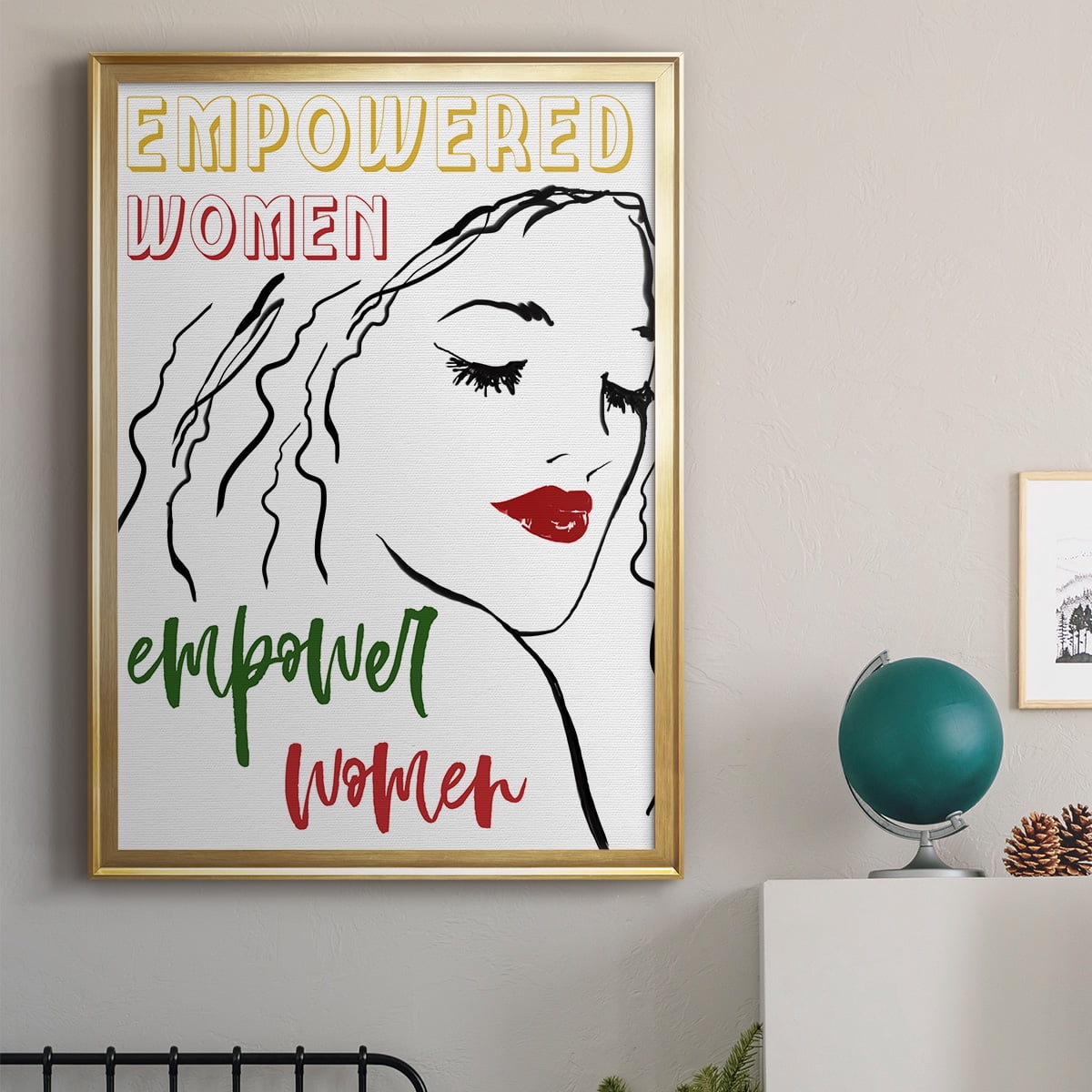 Empowered Women Premium Classic Framed Print - Ready to Hang