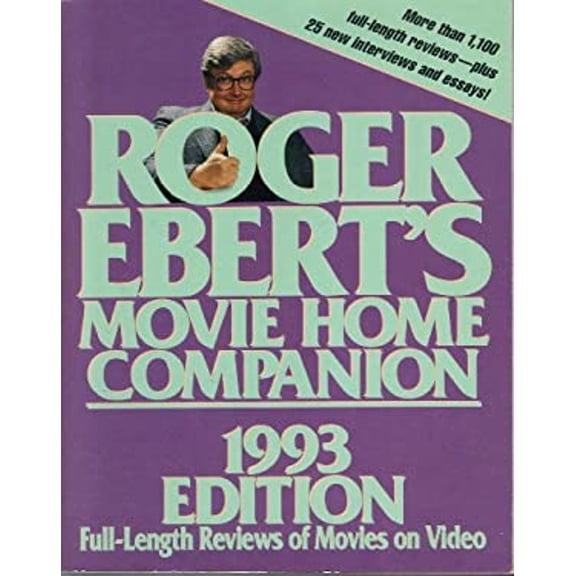 Pre-Owned Roger Ebert's Movie Home Companion, 1993 Edition (Paperback) 9780836262438