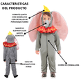 thumbnail image 3 of Disfraz Primavera De Dumbo Elefante De Circo Infantil Niño Talla 1 a 3 años, 3 of 6