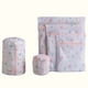 thumbnail image 4 of Juego de 5 bolsas de lavandería con cremallera para el hogar, ideales para guardar ropa interior, sujetadores, lencería y bragas (fondo de árbol)., 4 of 7