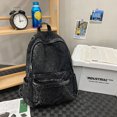 thumbnail image 4 of Mochila para El Hombro La Escuela Mujeres Hombres Mezclilla Multiprocario Daypack, 4 of 9