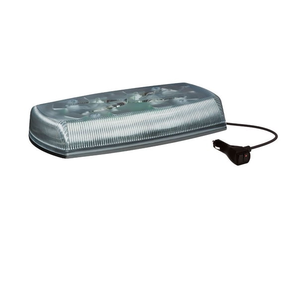 Ecco ECC5580CA-MG 15 Po. Lentille LED Claire Lumière d'Urgence avec Support Magnétique, Ambre