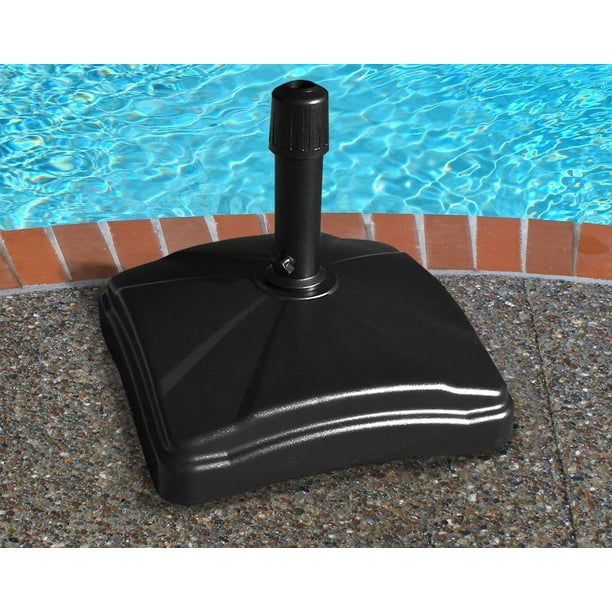 Shademobile Rolling Umbrella Base, Black