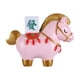 thumbnail image 4 of Figura de caballo Escultura animal Arte decorativo Artesanía Dibujos animados Coleccionables Feng Caballo rosa, 4 of 9