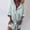 Style1-Green linen shirts for women, variant on Mceream Plus Size Linen Button Down Shirts for Women Summer Cotton Oversized Tops Dressy Casual 3/4 Sleeve Lapel Blouses Business Casual Outfits Clothes Blue XL