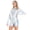 B, variant on Female Womens Jumpsuit Long Sleeve Winter Women's Long Sleeved Leather Small Round Neck Zipper Finger Sleeve Jumpsuit Yoga Jumpsuit Long Sleeve Jumpsuit for Women Sexy